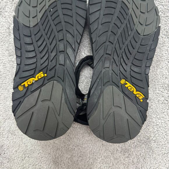 Teva Hurricane Strappy Sandals Womens 8 Gray Black Outdoor Hiking Camping Sport - Picture 10 of 13